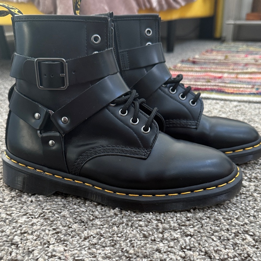 Dr. Martens Black Womens Combat Boots - BRAND NEW!